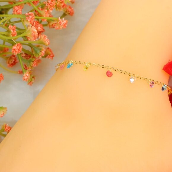 "New Beautiful Design Anklet for Women/Girls, Gift, A745 - Picture 9 of 10